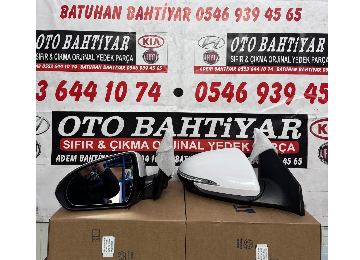 2017 elentra sağ sol elektirikli sinyalli dikiz aynası